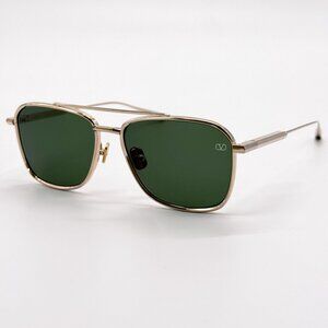 NEW VALENTINO SUNGLASSES VLS-168A LIMITED EDITION GOLD/GREEN UNISEX VALENTINO